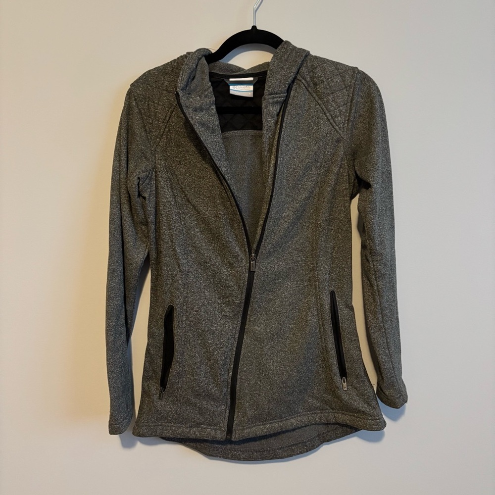 Columbia Charcoal Full-Zip Jacket - Picture 2 of 6